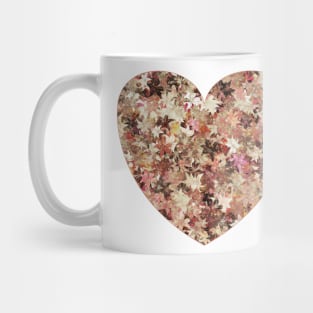 Glowing lily flowers in gold and pink color shades, oil effect Mug